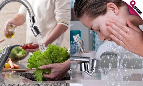 720° Rotatable Faucet Sprayer Head!